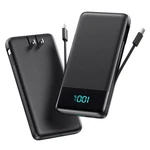 Portable Charger 13800MAH Power Bank Built In Cables Usb Iphone 17/16/15 Slim. Fixed Price $51.99.