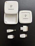 Powermat Powercube Set - 4 Tips (apple, Sony, Lg, Samsung) + Mini Usb Connector. Fixed Price $9.99.