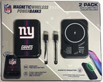 Nfl Magnetic Wireless Charging Power Bank Jacksonville Jaguars (2 Pack). Fixed Price $31.75.