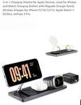 Samba Pad Pro Magnetic 3-IN-1 Wireless Charging Station. Fixed Price $44.99.