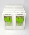 Lot Of 12 - Kikkerland Green Cactus Car Charger (3 Way Usb Ports) New In Box. Fixed Price $6.50.