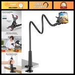 Universal 360 Flexible Gooseneck Phone Holder Stand With Clamp For 3.5-6.7" Dev. Fixed Price $35.99.