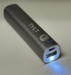 Tylt Portable Battery Bar W/ Built In Flashlight. Fixed Price $8.00.