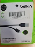 Belkin Mixit Lightning To Usb 2.0 Chargesync Cable (4FT) Black F8J023BT04-BLK. Fixed Price $6.00.