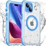Temdan Magnetic Waterproof Iphone 15 Case Full Body Shockproof IP68 Underwater. Fixed Price $57.47.