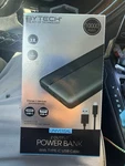 Bytech 10000MAH Dual Output Power Bank Usb-c Usb-a For Smartphones Tablets. Fixed Price $29.99.