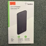 Belkin Portable Charger, Usb-c Power Bank 10K W/ And 2 Usb-a Ports. Fixed Price $35.00.