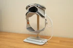 Apple Vision Pro Stand With Battery Holder Integrated Cord Management. Fixed Price $37.49.