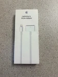 New Apple Lightning To 30-PIN Adapter White MD824ZM/A Data & Charging. Fixed Price $59.99.