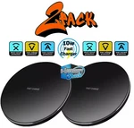2 Pack Wireless Fast Charger Charging Pad For Samsung Iphone Android Mobile. Fixed Price $9.75.