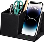Pen Holder With Wireless Charger, Compatible Iphone 17/16/15/14/13/12/11/8. Fixed Price $54.97.