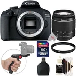Canon Eos 2000D / Rebel T7 Dslr 24.1MP Camera + 18-55MM Lens Accessory Kit. Fixed Price $420.99.