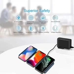 Wireless Charging Pad Je Qi-certified Triple Station Wirele.... Fixed Price $39.99.