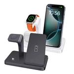 Wierless Charger 3IN1 Charging Station For Apple Watch 10 9 8 Iphone 16 15 14 13. Fixed Price $17.69.