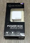 Quikcell Power Box Dual Usb Wall Charger 3.1A Fast. Fixed Price $12.00.