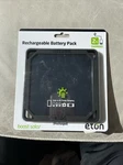 Eton Boost Solar Rechargeable Battery Pack, 5000 Mah, Powered, New Openbox. Fixed Price $49.99.