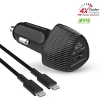 Hypergear Speedboost 25W Pd Car Charge With 4FT Usb-c Cable Black. Fixed Price $29.99.