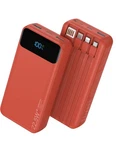 Portable Charger, 20000MAH 22.5W Fast Charging Power Bank With 4 Built-in Cab.... Fixed Price $53.94.