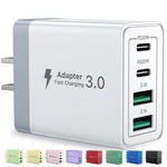 Aioneus Usb Wall Charger - Dual Port Fast Charging Block For Iphone Android. Fixed Price $14.73.