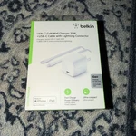 Belkin 30W Gan Wall Charger Usb-c To Cable For Iphone And Samsung. Fixed Price $17.00.