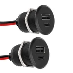 Camperxlite 12V Rv Usb Outlet 12-24V Qc & Pd Charging Port 24W Small *. Fixed Price $35.81.