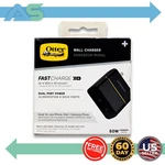 Otterbox Fastcharge 50W Black Dual Port Usb-c Pd 20W + 30W Wall Charger. Fixed Price $12.74.