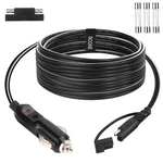 10FT 14WG 12V Cigarette Lighter Plug To Sae Quick Release Adapter Extension C.... Fixed Price $19.38.