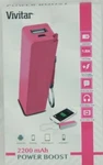Vivitar Power Boost 2200 Mah Pink V15289 Pnk Travel Charger. Fixed Price $11.69.