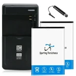 Long Life 2X 2200MAH Extended Slim Battery Wall Charger Pen For Zte Maven Z835. Fixed Price $49.99.