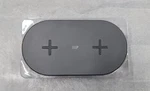 Monoprice Qi Certified Dual Device Fast Wireless Charging Pad 38133. Fixed Price $15.00.