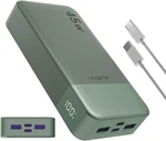 Green+blue Powerbank 20000MAH 45W Charging Portable External Battery Backup. Fixed Price $50.00.