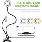 Cellet Usb Powered Led Ring And Phone Holder W/ 3 Lighting Modes. Fixed Price $19.95.