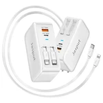 40W Retractable Wall Charger With Dual Usb Ports Fast Charging For Iphone Galaxy. Fixed Price $32.11.