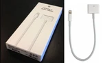 Genuine Apple Lightning To 30PIN Audio/sync Adapter Cable For Iphone Ipod Ipad. Fixed Price $58.92.
