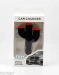 Universal Triple 3 Port Usb Car Charger For Htc Lg Apple Iphone Samsung. Fixed Price $9.99.