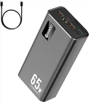 Psooo Portable Charger 27000MAH 65W Pd Fast Charging Power Bank, 3PORT Extern.... Fixed Price $39.99.