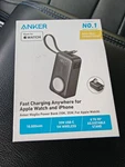 Anker Maggo 10K 35W W/ Built-in Usb-c & Apple Watch Charger Battery Power Bank. Fixed Price $35.00.