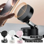 Magnetic Holder Vacuum Suction Cup Foldable Desk Stand For Iphone Android. Fixed Price $5.99.