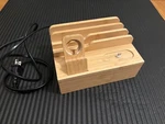 Bamboo Charging Station For Multiple Devices Othoking 6 Usb Ports. Fixed Price $29.99.