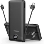 Veger Portable Charger For Iphone Built Cables Fast Charging Usb Slim 10.... Fixed Price $96.00.