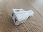 Powergen Dual Two 2 Usb Car Charger Cigarette Lighter Input 5V/3.1A. Fixed Price $5.99.