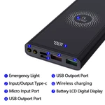 Usb Wireless Power Bank Backup Fast Portable Charger External Battery 9000000MAH. Fixed Price $18.59.