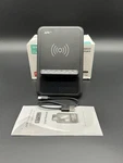 Afk Wireless Charging Station With Bluetooth Speaker And Alarm Clock. Fixed Price $23.99.