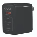 Codi A01106 65W Gan Triple Port Wall Quick Charger, Usb-c Usb-a 20W+45W Black. Fixed Price $47.55.