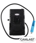 Camlast V-mount Adapter Power Plate For Red Camera W/ Lemo Connecting Cable. Fixed Price $200.00.