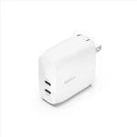 Belkin WCB010DQWH 60W 30W+30W Dual Usbc Chrgr. Fixed Price $74.51.