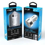 Bower Xyst Dual Usb Car Charger 2.4 Amp Rapid Led Indicator White. Fixed Price $11.80.