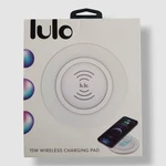 Lulo White Fast Wireless 3-FEET Usb-c Cable Pocket-sized 15W Charging Pad. Fixed Price $5.99.