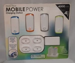 Life Made Family Pack Mobile Power Charging Station LPBNKFAM44-R. Fixed Price $45.99.