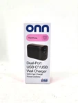 Connect Dual-port Usb-c Wall Charger Fast Charging 20W / 12W Power Delivery. Fixed Price $9.99.
